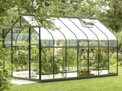Vitavia Gewächshaus-Set-Set Dione 11500 ESG 3 mm smaragd 254 x 441 cm