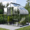 Vitavia Gewächshaus-Set-Set Dione 5000 ESG 3 mm smaragd 254 x 192 cm