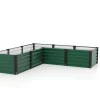 Vitavia Hochbeet Meta In & Out 401M seegras/schwarz 1,85 x 0,85 x 0,40 m