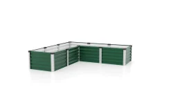 Vitavia Hochbeet Meta In & Out 401M seegras/alu 1,85 x 0,85 x 0,40 m