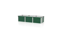 Vitavia Hochbeet Meta In & Out 401S seegras/alu 1,85 x 0,65 x 0,40 m