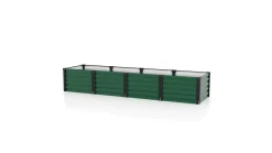 Vitavia Hochbeet Meta In & Out 401L seegras/schwarz 2,45 x 0,65 x 0,40 m