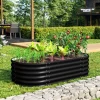 Vitavia Hochbeet Terra 401 162 x 82 x 40 cm schwarz