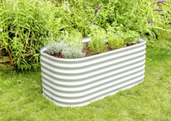 Vitavia Hochbeet Terra Basic 82 x 162 x 63 cm aluminium