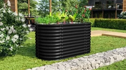 Vitavia Hochbeet Terra Basic 82 x 162 x 86 cm schwarz