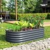 Vitavia Hochbeet Terra Basic 82 x 162 x 40 cm granit