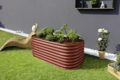 Vitavia Hochbeet Terra Basic 82 x 162 x 63 cm rubin