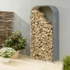 Vitavia Kaminholzregal Lignum 99 x 40 x 200 cm granit Hochformat