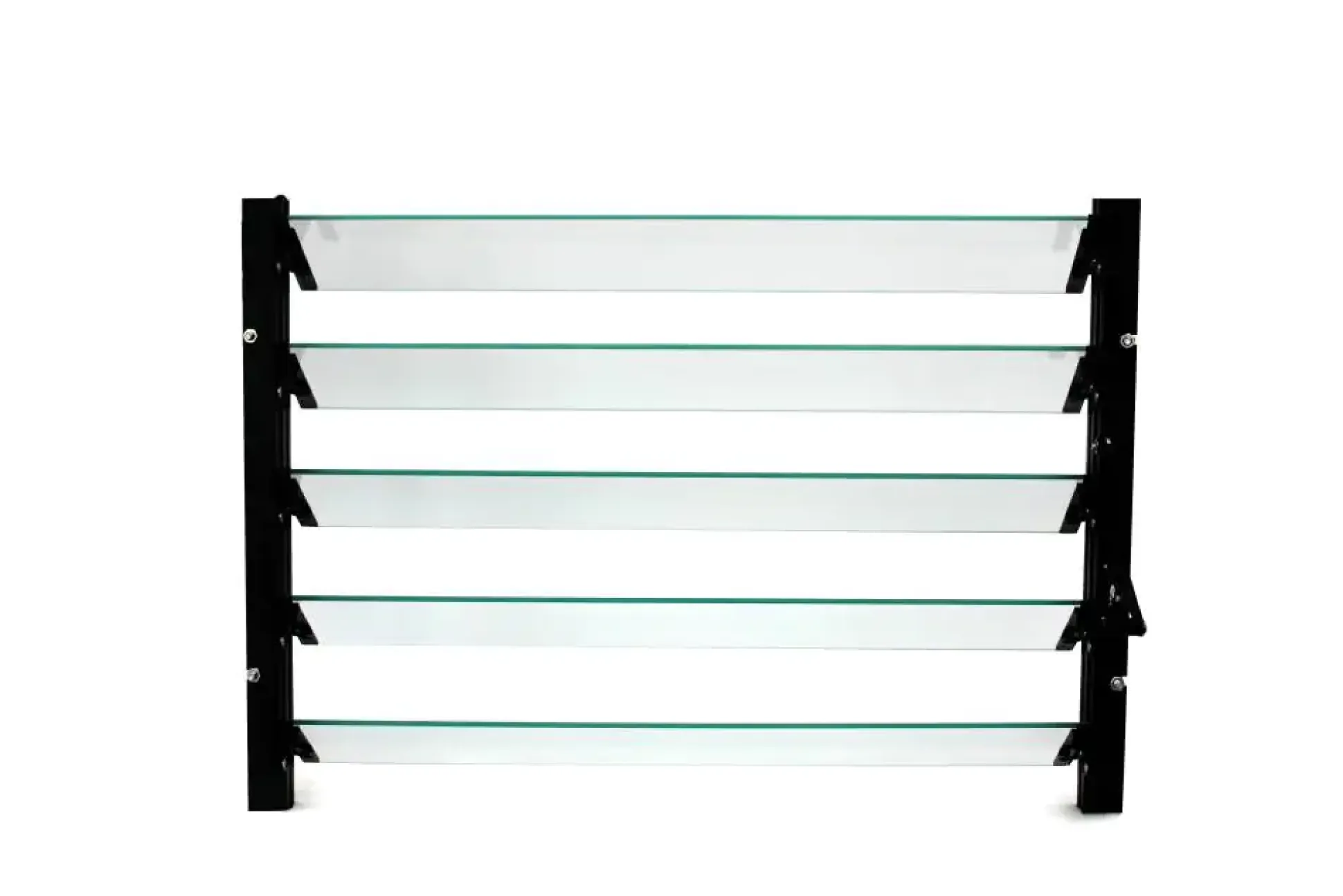 Vitavia Lamellen-Wandfenster 61 x 45 cm schwarz