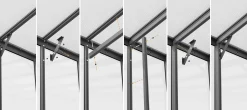 Vitavia Pavillon-Nachrüstset Helena 10200 aluminium 3 mm ESG