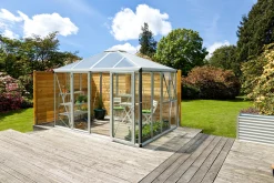 Vitavia Premium-Gewächshaus Minos 10200 317 x 322 cm 3 mm ESG