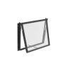 Vitavia Seitenfenster ESG-Glas für Gewächshaus Athena schwarz