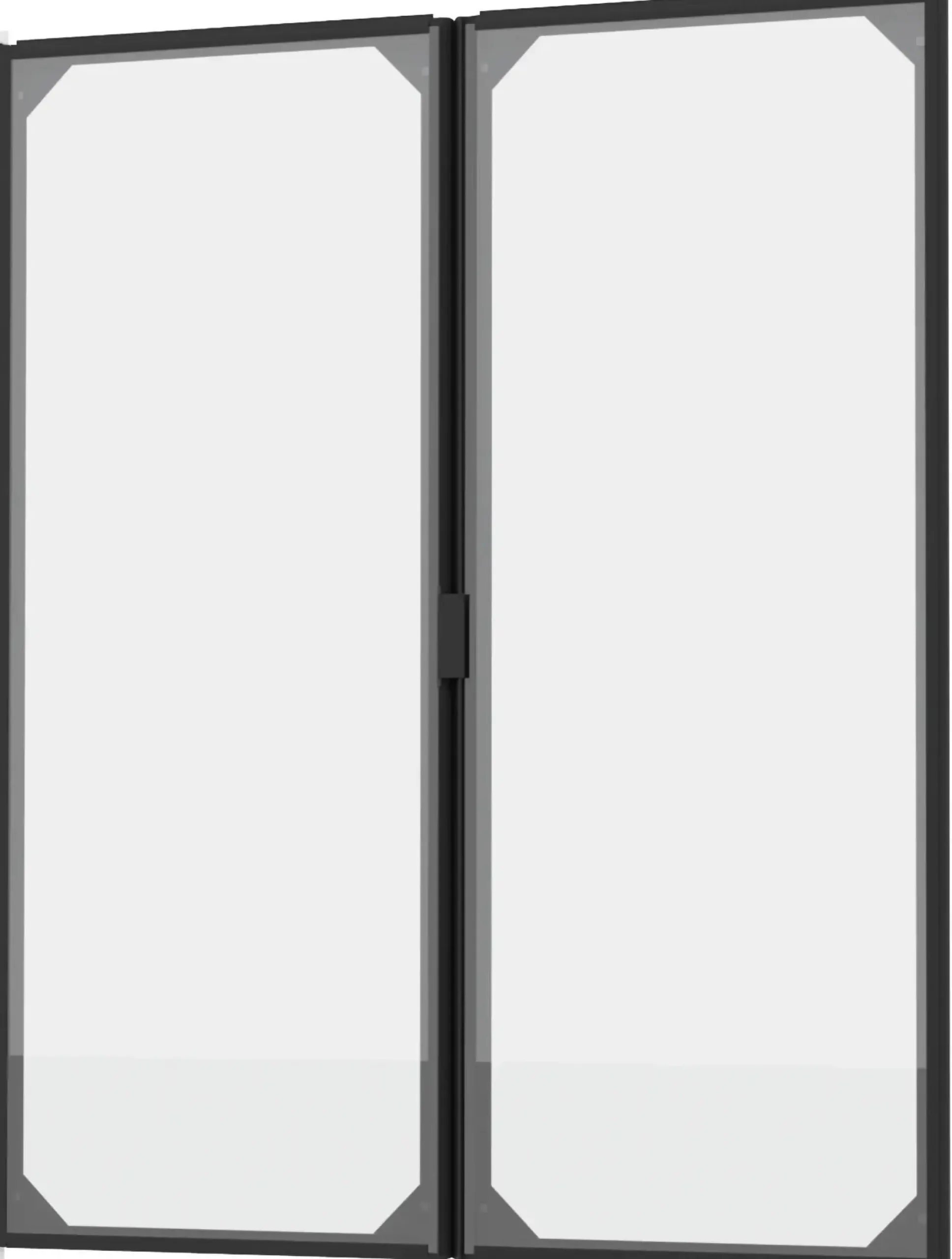 Vitavia Tür für Tomatenhaus Napoli 900 ESG 3 mm schwarz 119,7 x 149 cm