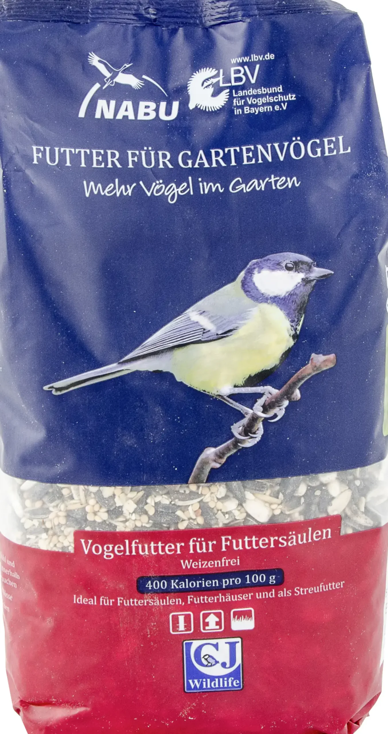 Vogelfutter für Futtersäulen 0,75 kg
