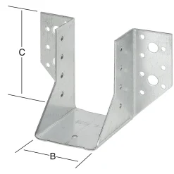 Vormann Balkenschuhe Typ A sendzimir verzinkt 100 x 140 mm