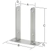 Vormann Schwere Stützenschuhe 71/160 x 50/60 x 200 mm
