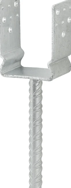 Vormann Schwere Stützenschuhe feuerverzinkt 121 x 60 x 125/325 mm