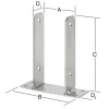 Vormann Schwere Stützenschuhe 91/180 x 50/60 x 200 mm