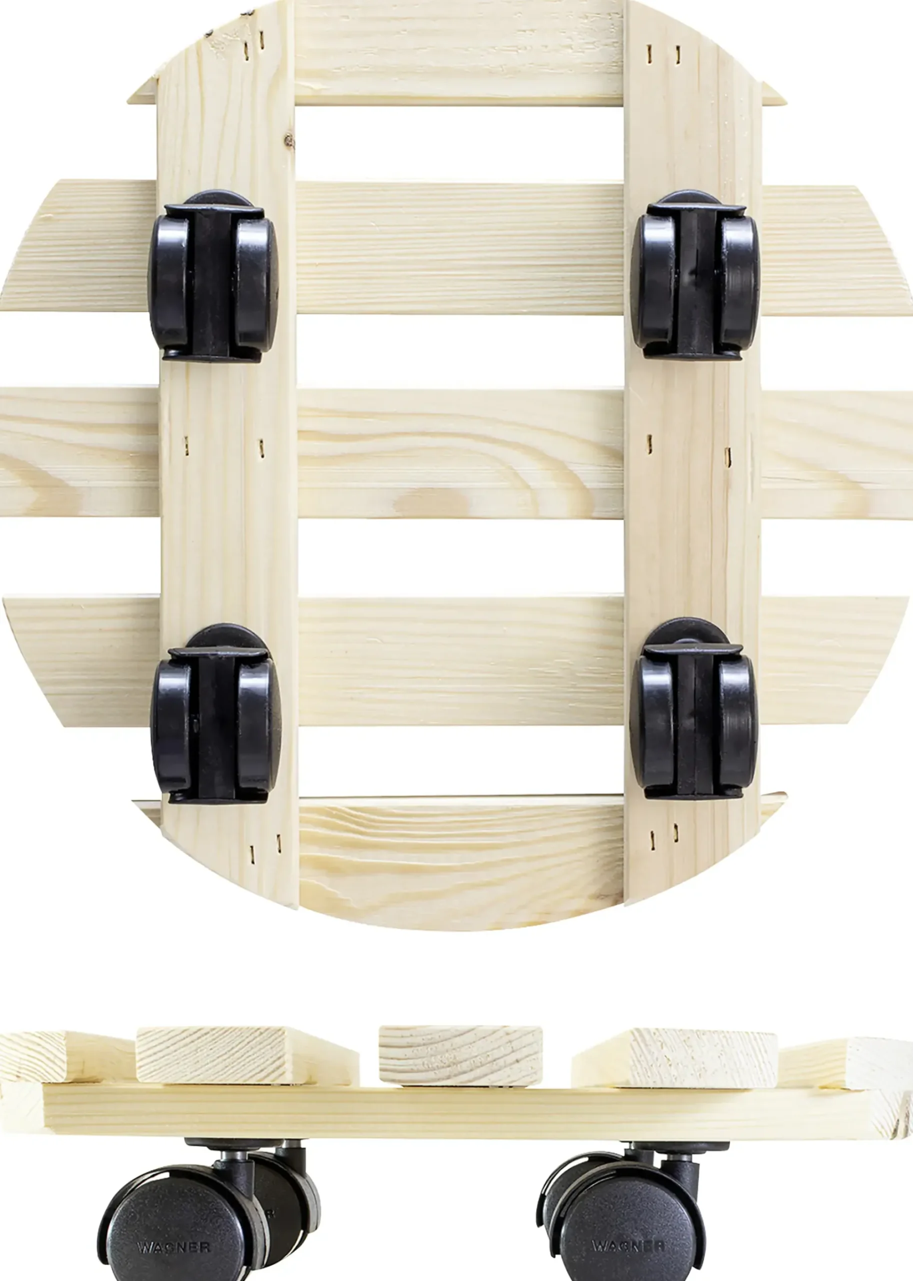 Wagner Multiroller Holz Ø 30 cm natur