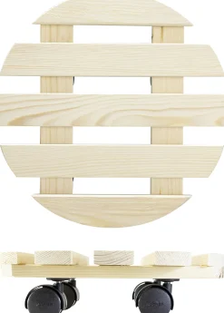 Wagner Multiroller Holz Ø 30 cm natur