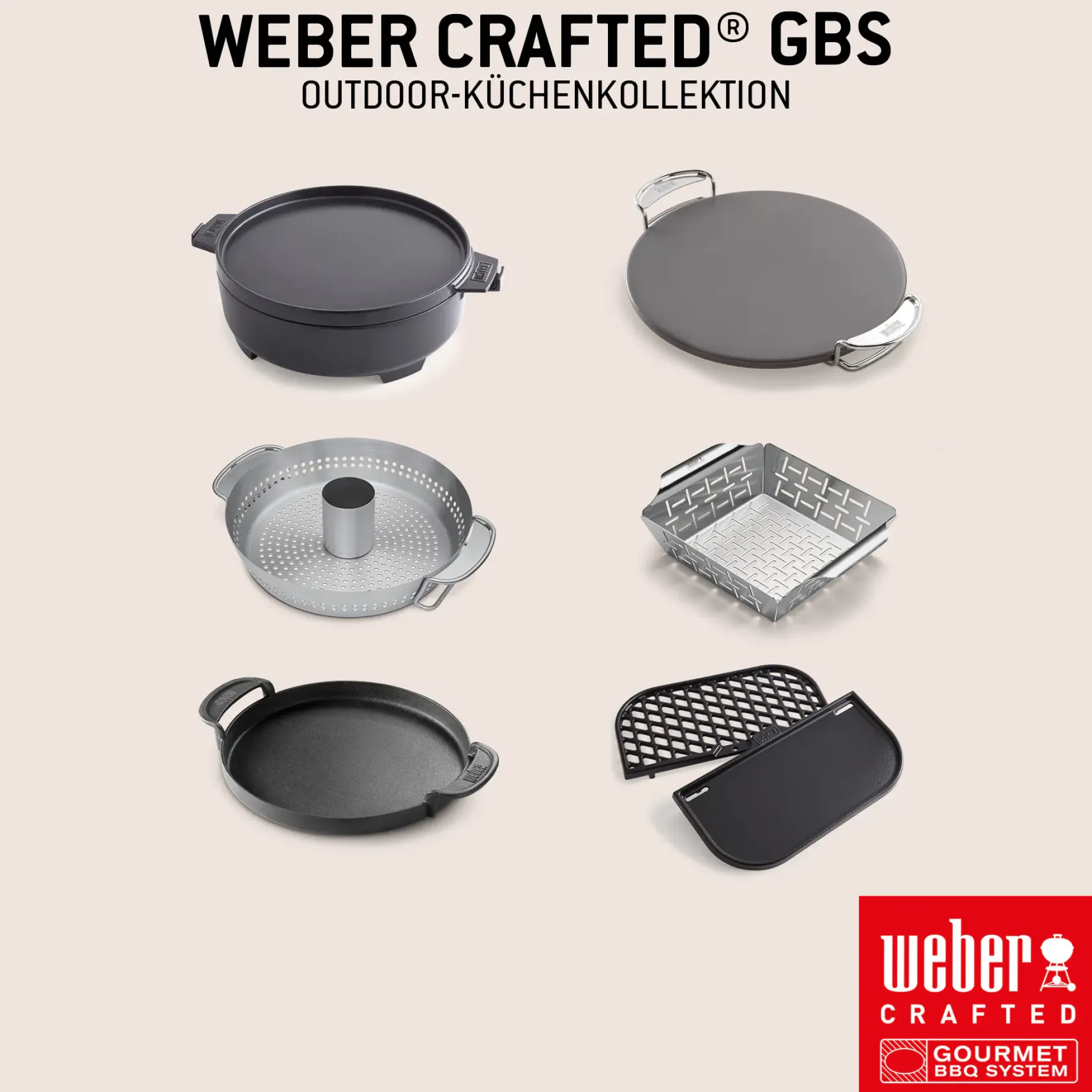 Weber Gasgrill Spirit E-335, Grillfläche: 52 x 44 cm