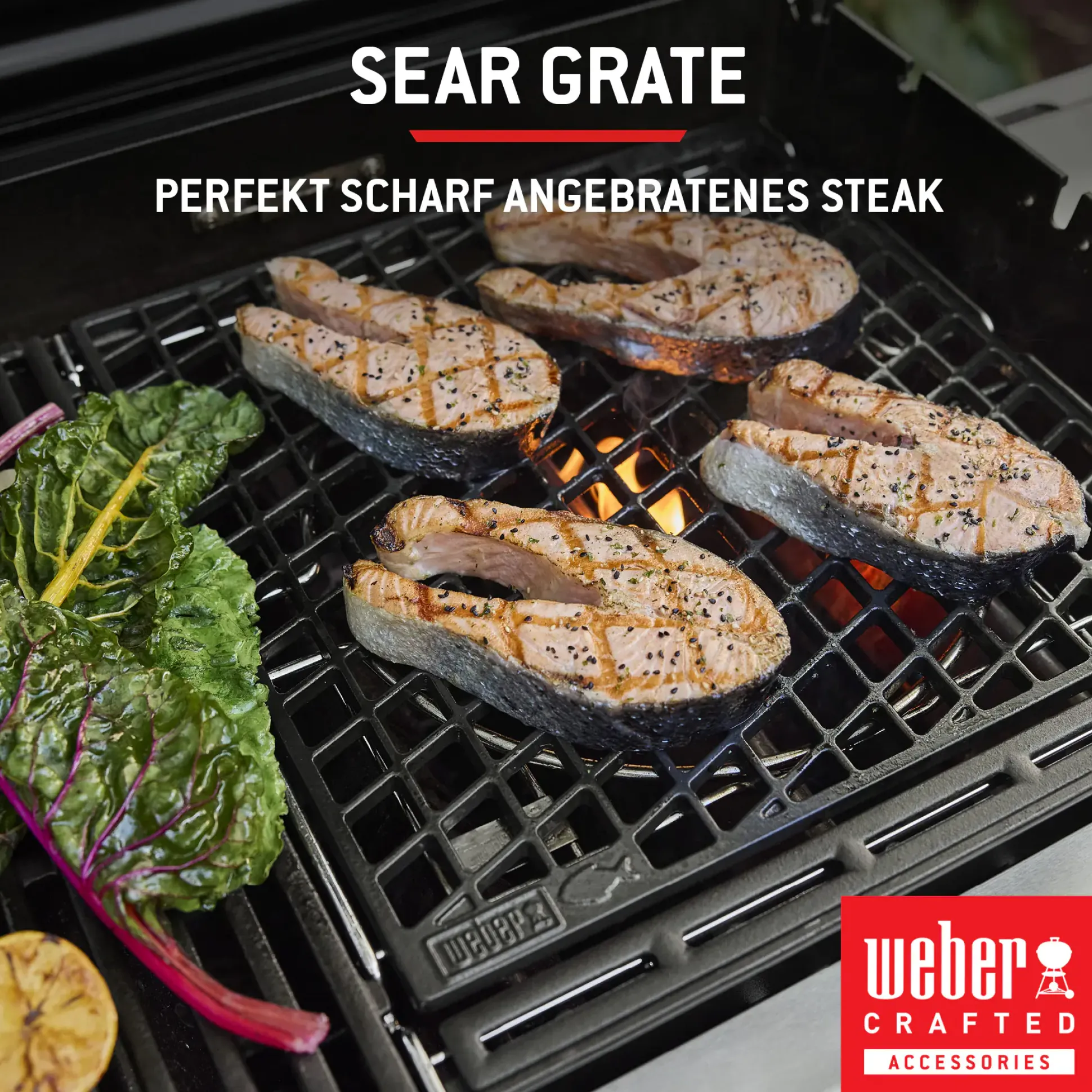 Weber Gasgrill Spirit E-335, Grillfläche: 52 x 44 cm