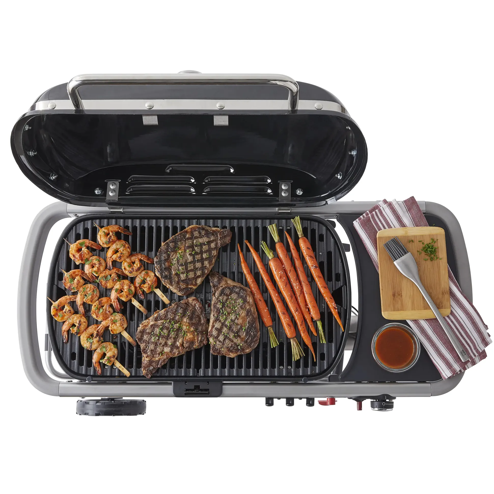 Weber Gasgrill Traveler Grillfläche: 63 x 34 cm