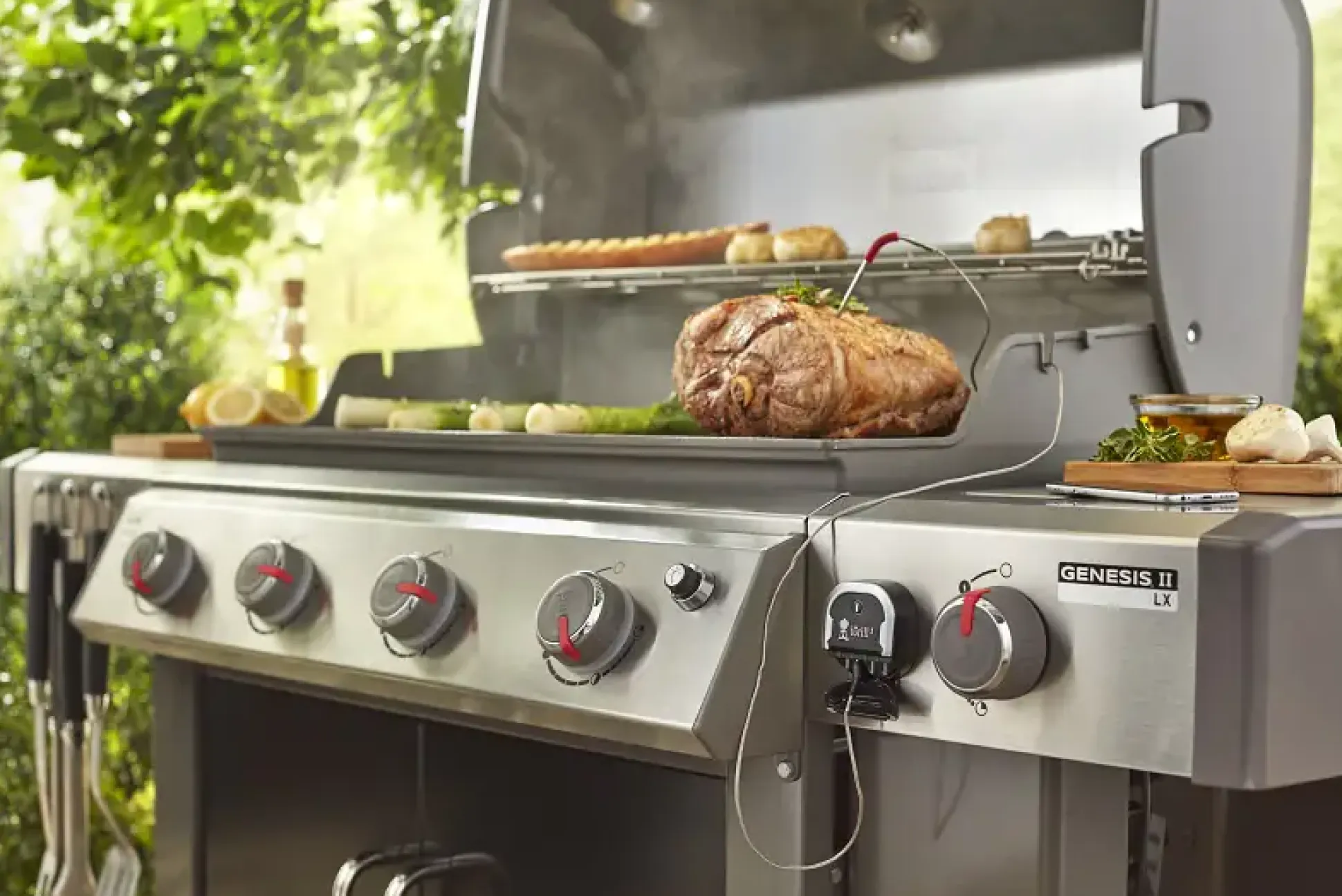 Weber Grillthermometer iGrill 3 passend für alle Genesis II Modelle