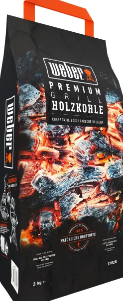 Weber Premium-Holzkohle 3 kg