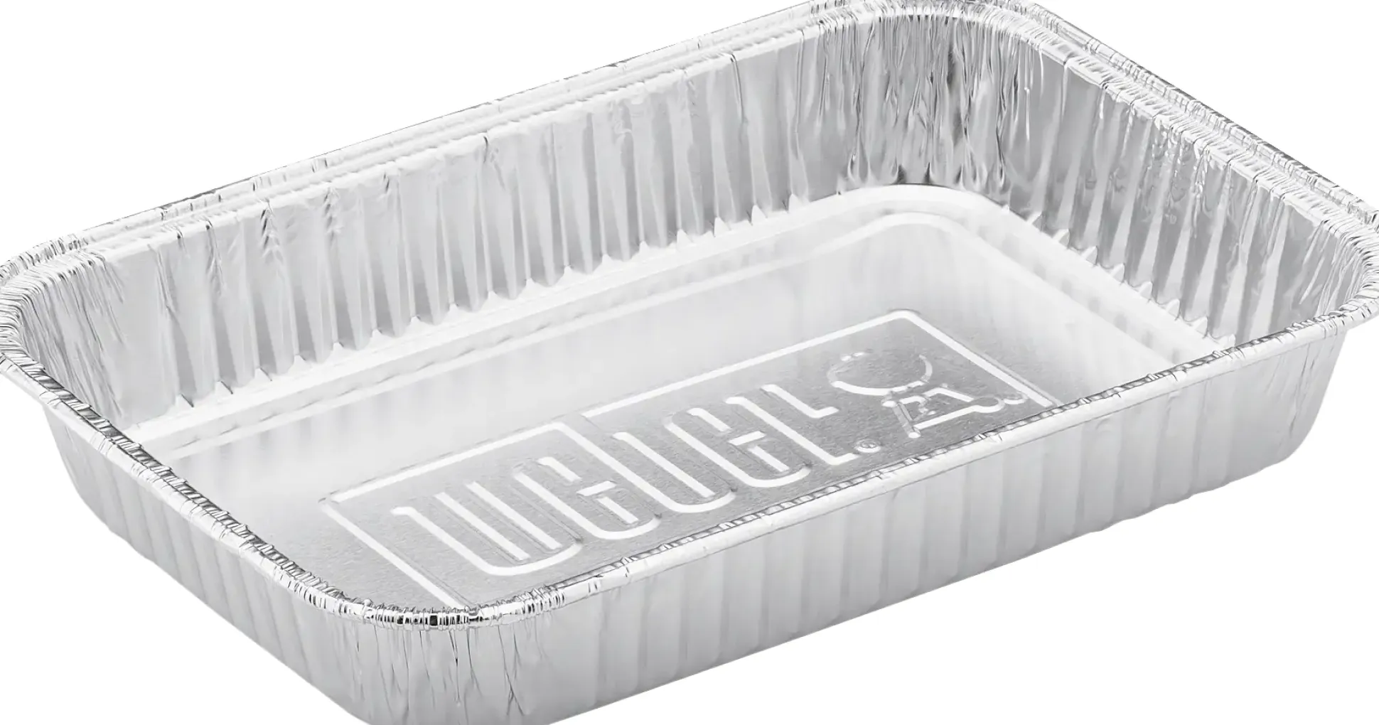Weber Tropfschalen Aluminium, 10 Stück, für Weber Q-/Spirit- und Genesis
