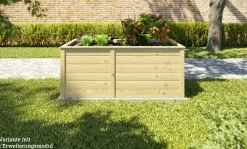 Weka Ergänzungssatz Hochbeet Modular , 21 mm, natur, 67 cm