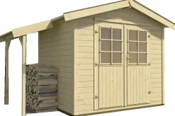 Weka Gartenhaus Finnja 296 x 205 cm natur mit Fußboden
