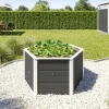 Weka Hochbeet Element anthrazit 143 x 143 x 68,5 cm