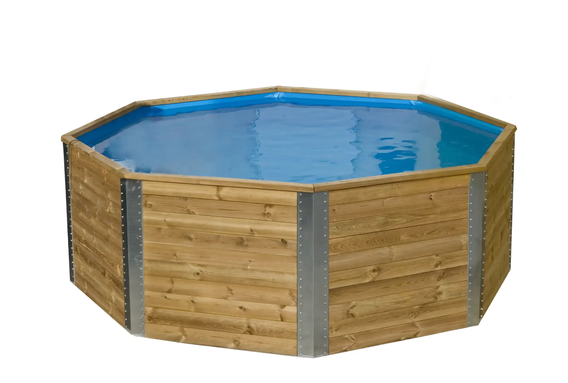 Weka Massivholzpool-Set Antigua Ø 325 x 116 cm inkl. Filteranlage