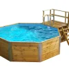 Weka Massivholzpool-Set Aruba Profi-Set 397 x 116 cm inkl. Sandfilteranlage