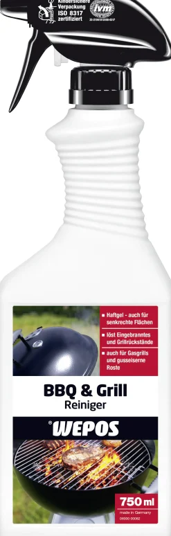 Wepos BBQ und Grillreiniger 750 ml