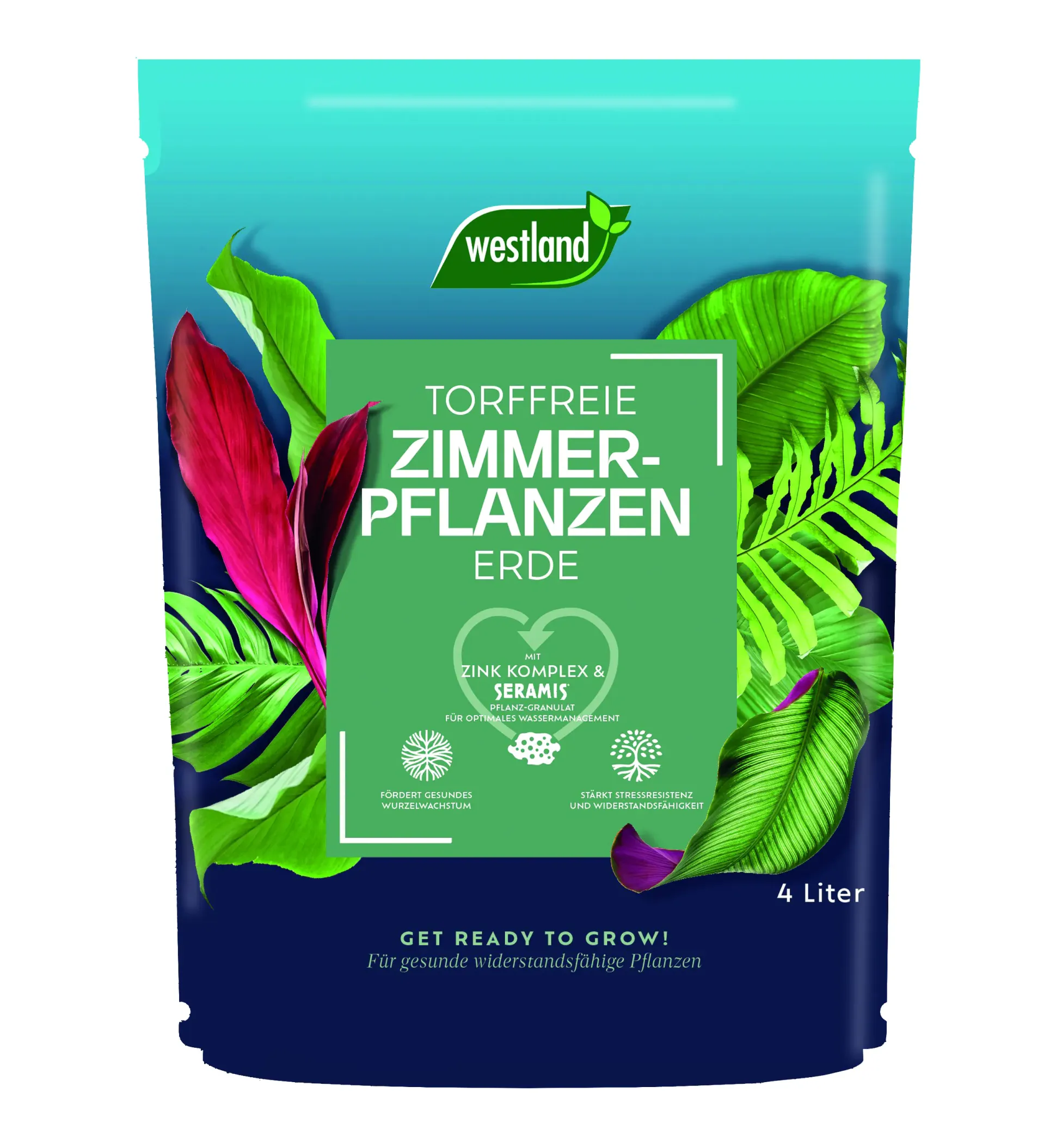 Westland Zimmerpflanzen Erde torffrei 4 L
