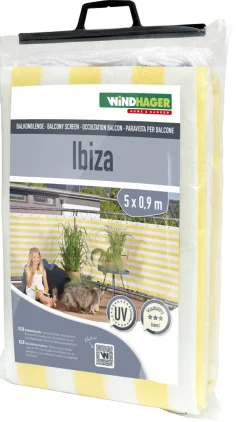 Windhager Balkonblende Ibiza 0,9 x 5 m