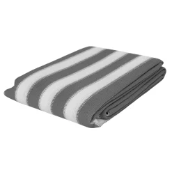Windhager Balkonsichtschutz Sylt 0,9 x 5 m grau/weiß