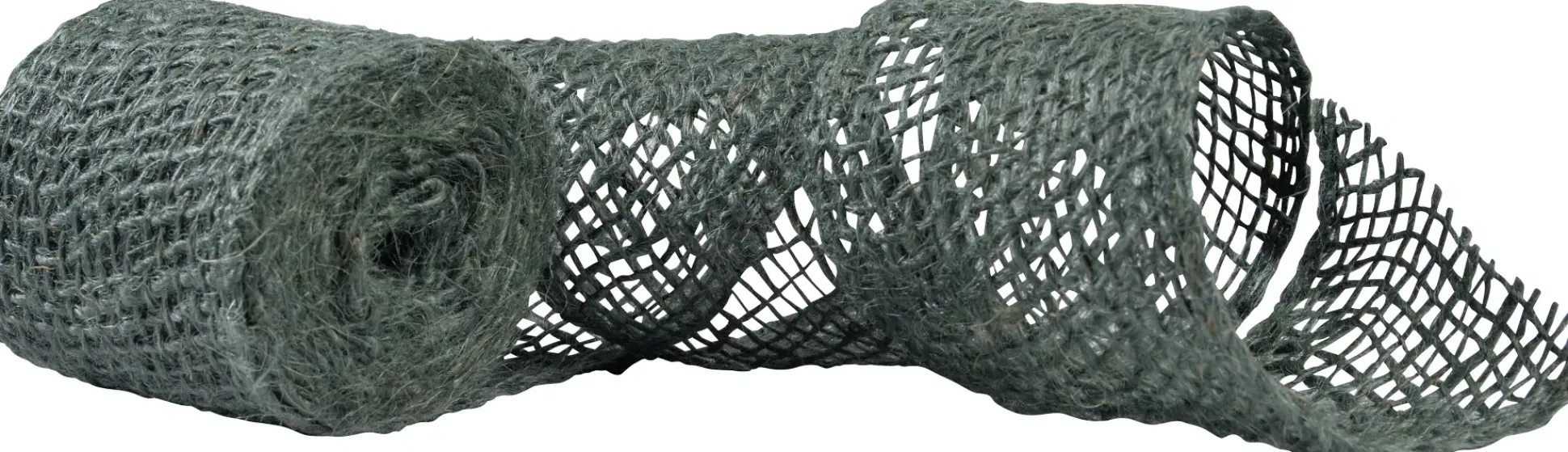 Windhager Deko Band Jute 6 cm x 3 m, grün