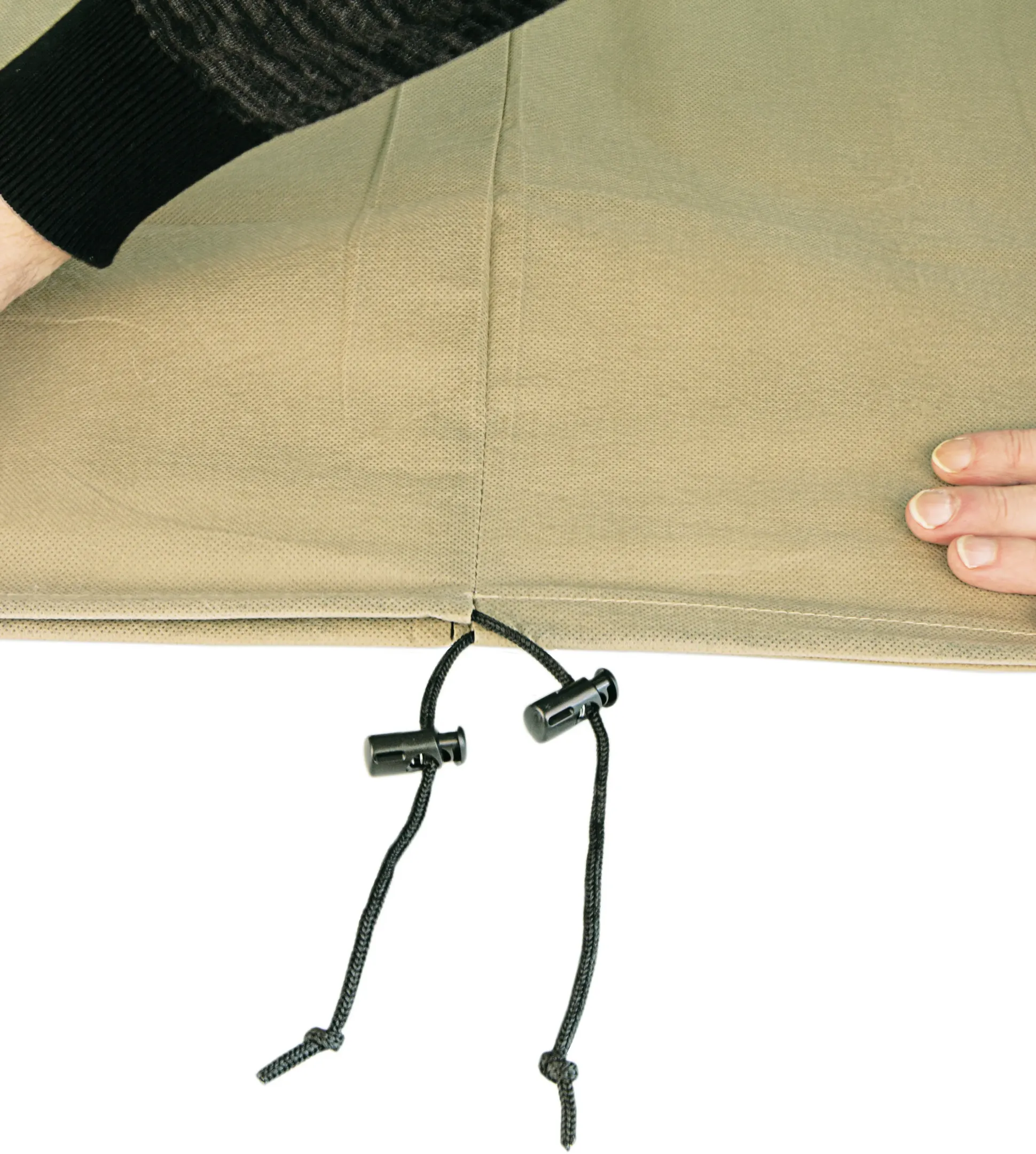 Windhager Deko-Haube Protect XL 1,1 x 1,1 m, beige mit Hirschmotiv