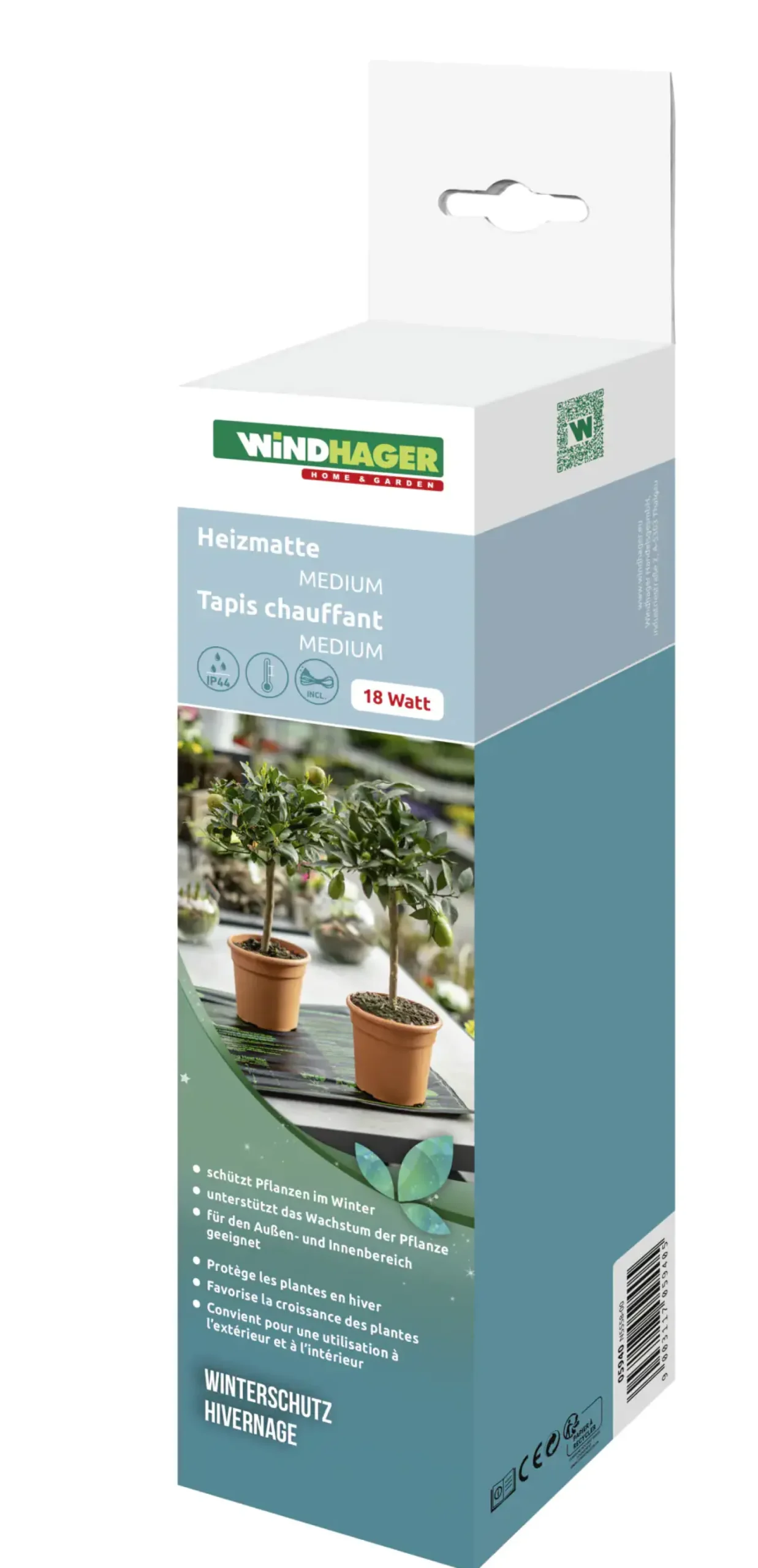 Windhager Heizmatte 18 Watt 38 x 24 cm