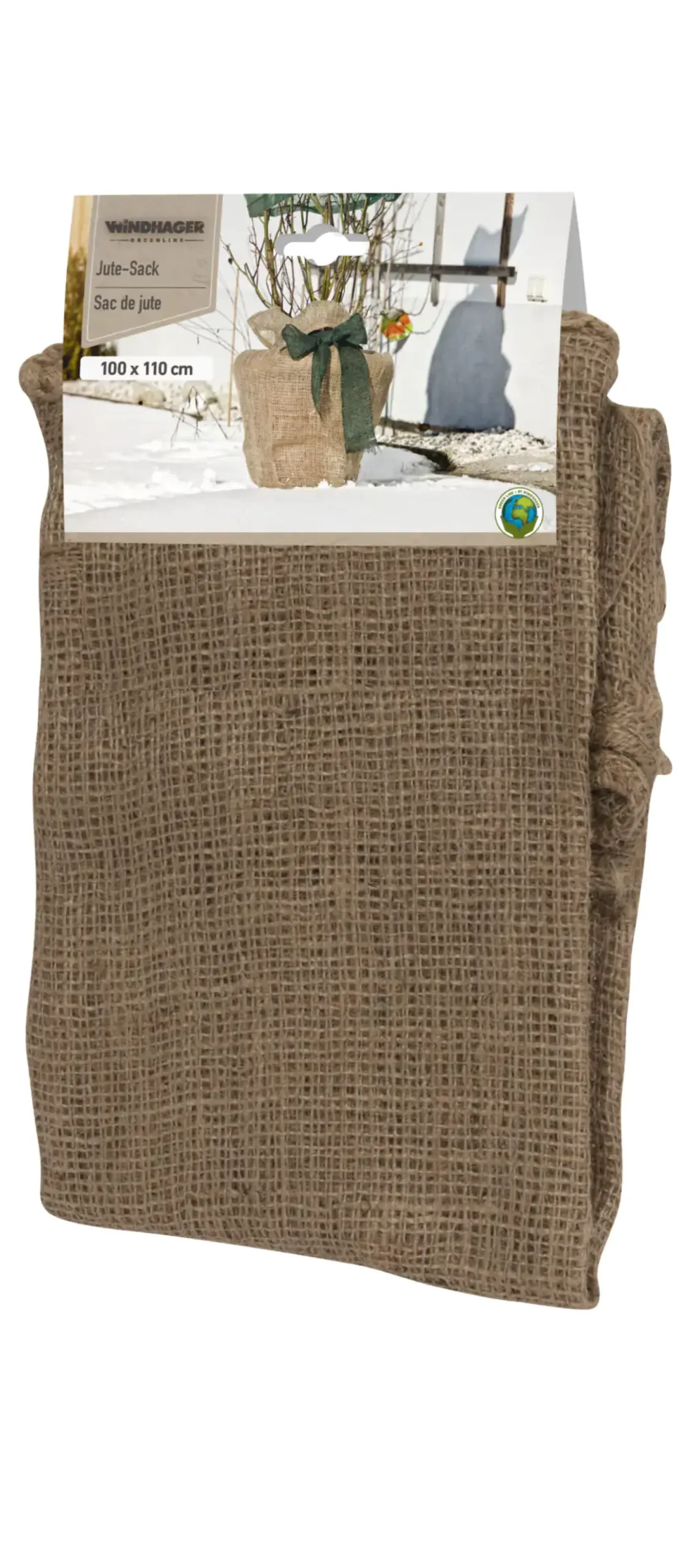 Windhager Jute-Sack 100 x 110 cm, natur