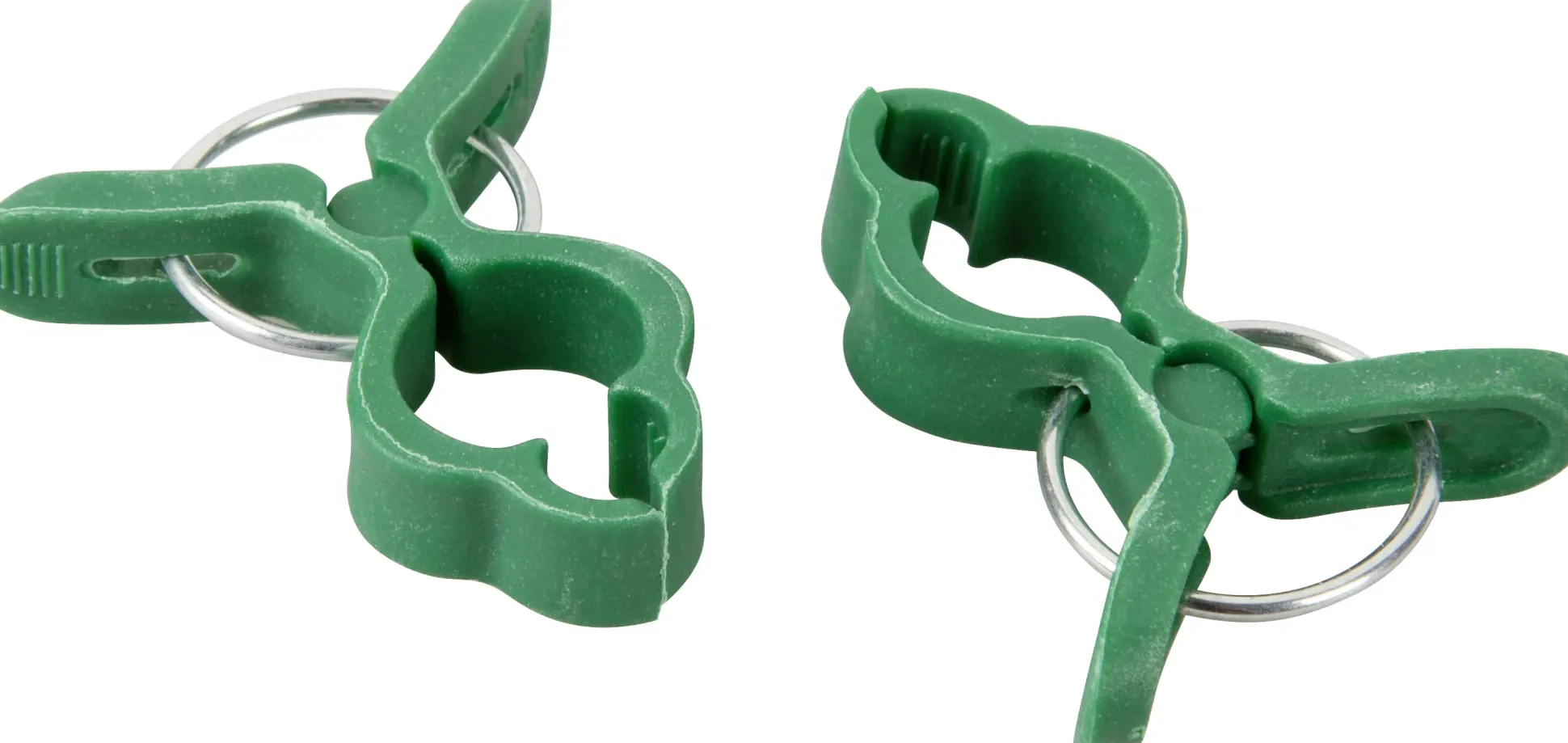 Windhager Pflanzenclips MINI 15 Stück, grün