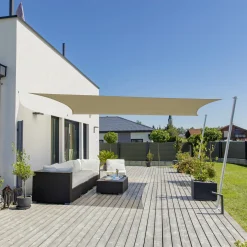 Windhager Sonnensegel Cannes taupe 2 x 3 m