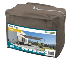 Windhager Sonnensegel Cannes taupe 4 x 5 m
