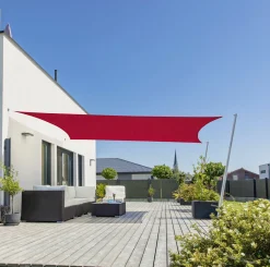 Windhager Sonnensegel Cannes brick 3 x 4 m