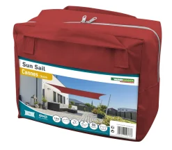 Windhager Sonnensegel Cannes brick 3 x 4 m