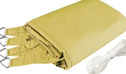 Windhager Sonnensegel Cannes gelb 4 x 4 m