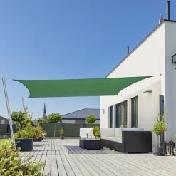 Windhager Sonnensegel Capri olive 3 x 4 m